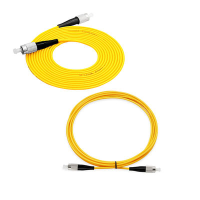 Cable de parche de fibra óptica multimodo de FC a ST con 3m / 5m de longitud estándar para la transmisión de datos de alta velocidad
