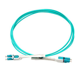 Lc - cordón de remiendo de fibra óptica del duplex del Lc, cordón de remiendo de la fibra óptica del solo modo