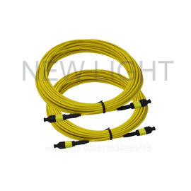 3.0 mm MPO MTP Cable 12 Core Single Mode Fiber Optic Cable para aplicaciones de 40GBase-SR4 y 100GBase-SR4