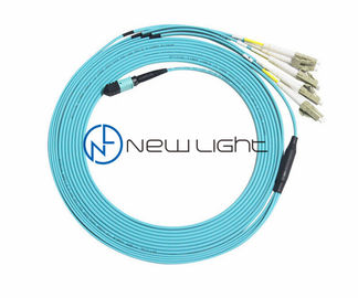 8F MPO al cable del PVC 3.0m m MPO MTP del LC milímetro 50/125um
