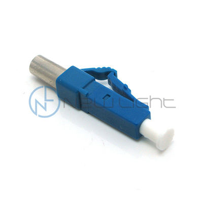 Conector terminador de fibra óptica de modo único LC UPC con longitud de onda de 1260-1640 nm, potencia máxima de 500 MW y temperatura de trabajo de -40 ~ +75 grados