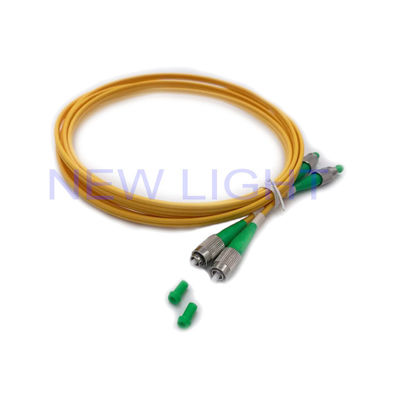 Cable de Fibra Óptica Duplex LSZH de 2.0mm G657A1 con Conectores SC/E2000/FC/ST
